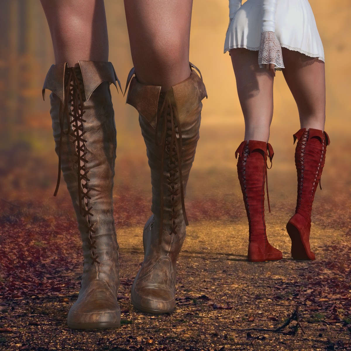 Bergamot Boots for G8/8.1 Females by N/A