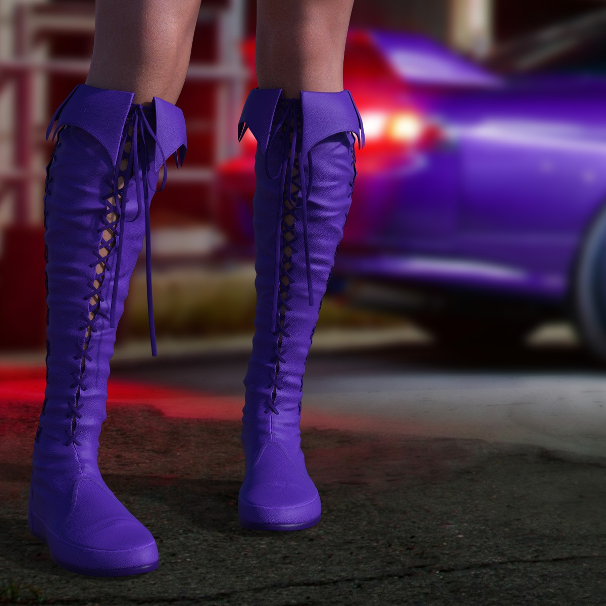 Bergamot Boots for G8/8.1 Females by N/A