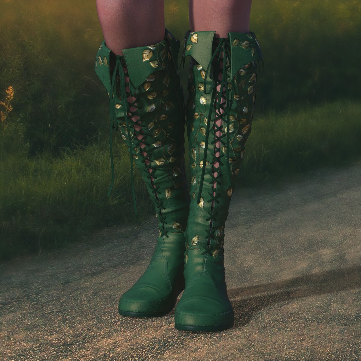Bergamot Boots for G8/8.1 Females by N/A