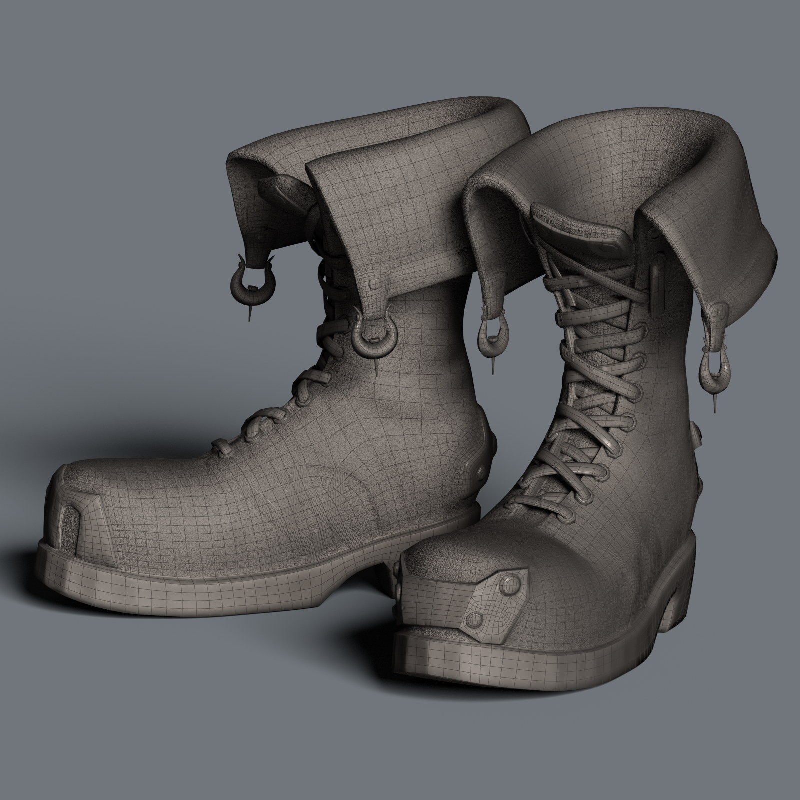 Slide3D Zaun's Rebel Raiment Boots G9 by N/A