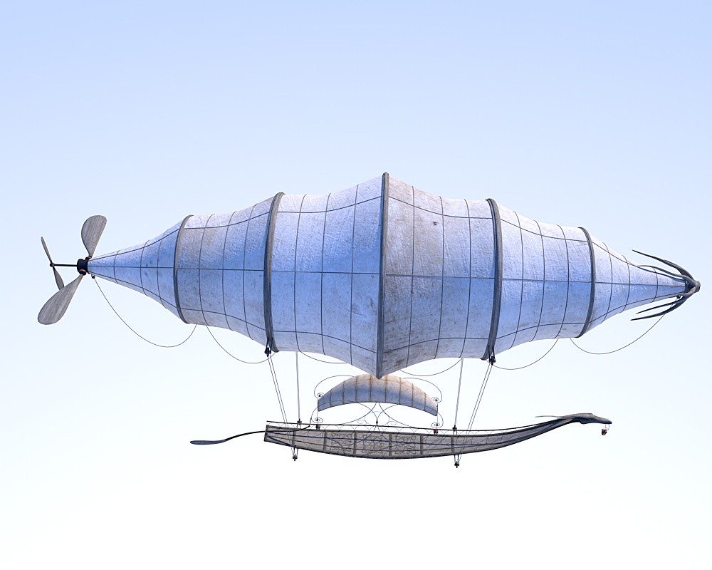 Elven Zeppelin by N/A