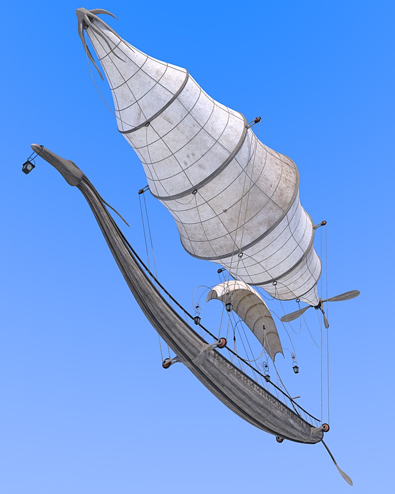 Elven Zeppelin by N/A
