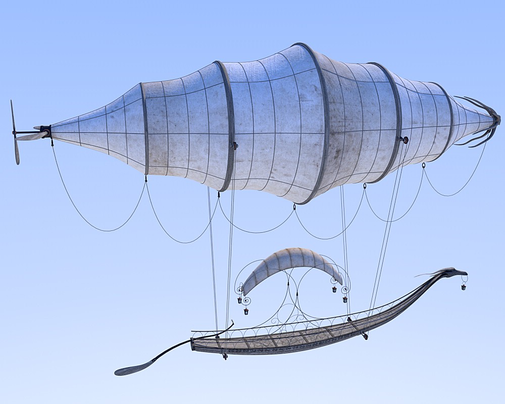 Elven Zeppelin by N/A