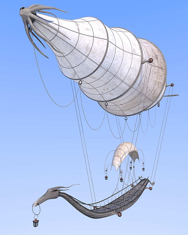 Elven Zeppelin by N/A