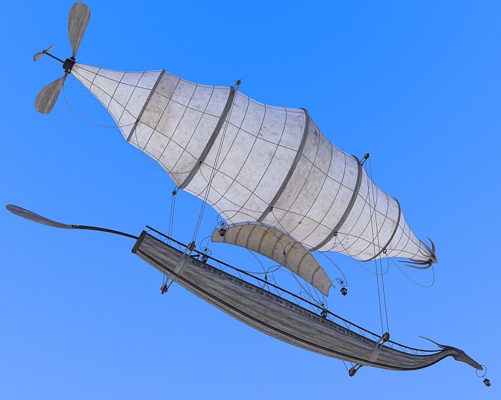 Elven Zeppelin by N/A