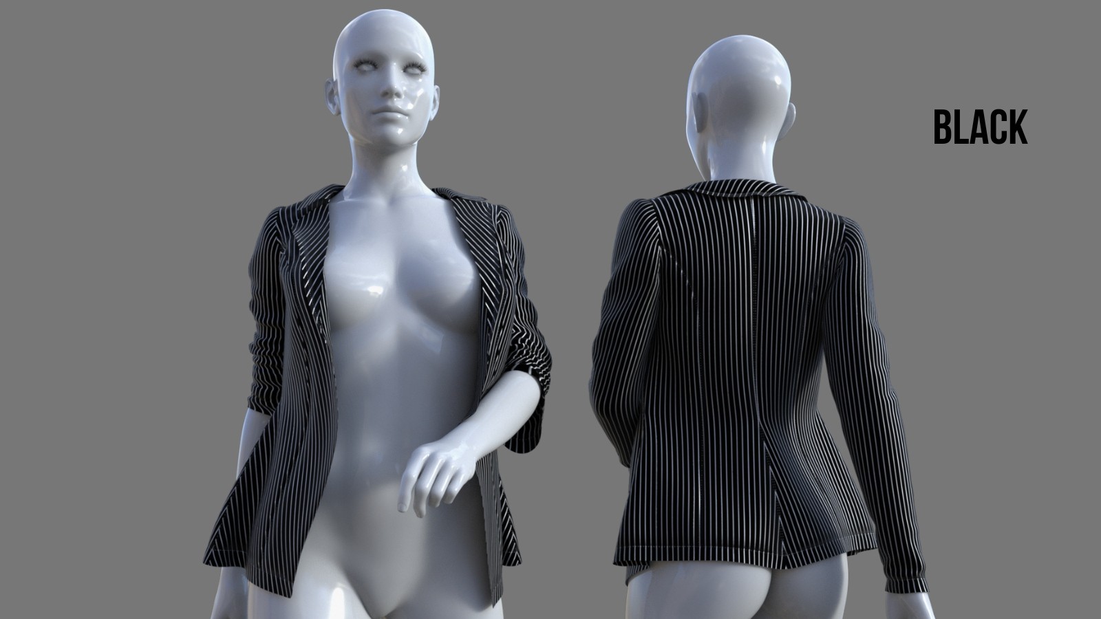 Apex Open Blazer for Genesis 8 and 8.1 Female by N/A