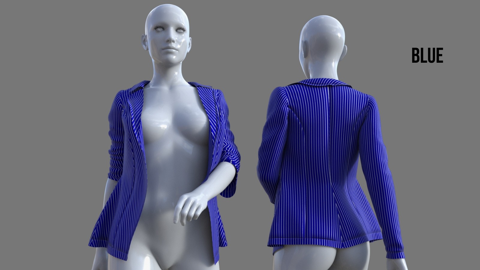 Apex Open Blazer for Genesis 8 and 8.1 Female by N/A