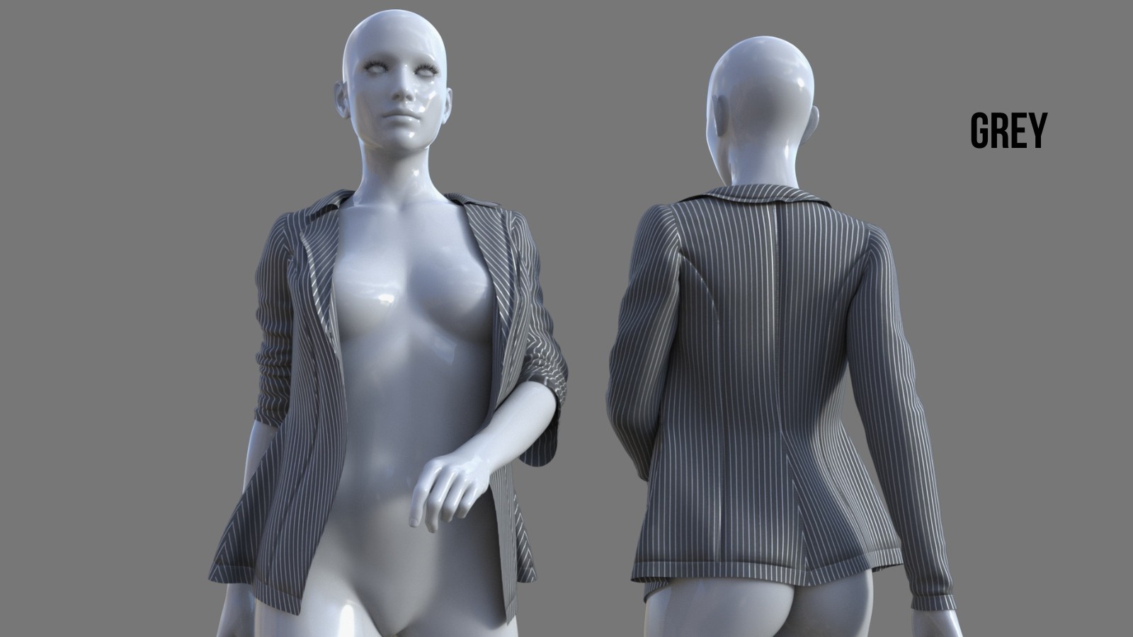 Apex Open Blazer for Genesis 8 and 8.1 Female by N/A