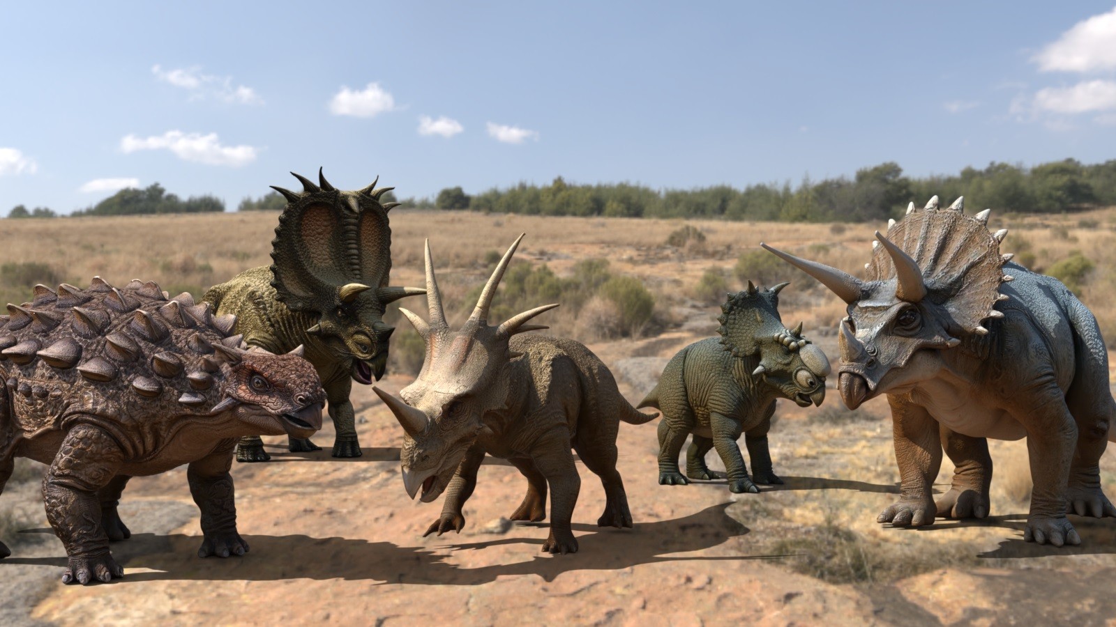 25 Dinosaur Models Collection by N/A