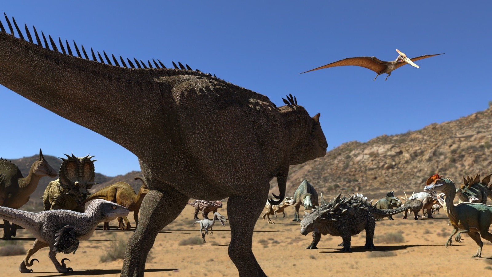 25 Dinosaur Models Collection by N/A