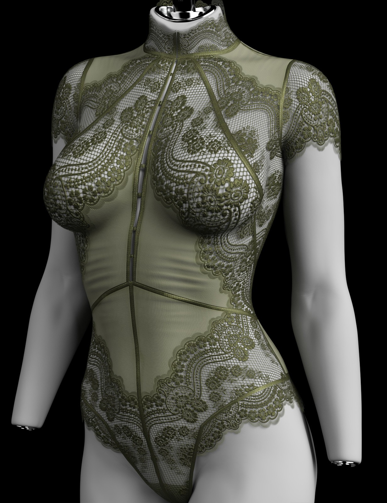X-Fashion Petale Skin Bodysuit for Genesis 9 Female(s) by N/A