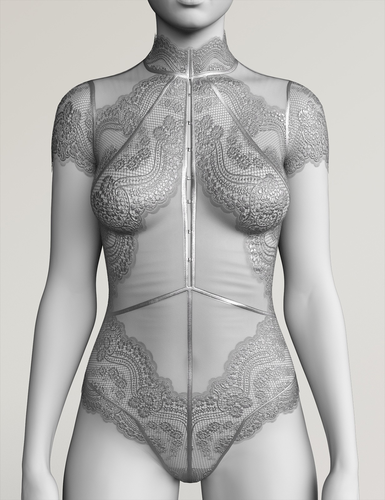 X-Fashion Petale Skin Bodysuit for Genesis 9 Female(s) by N/A