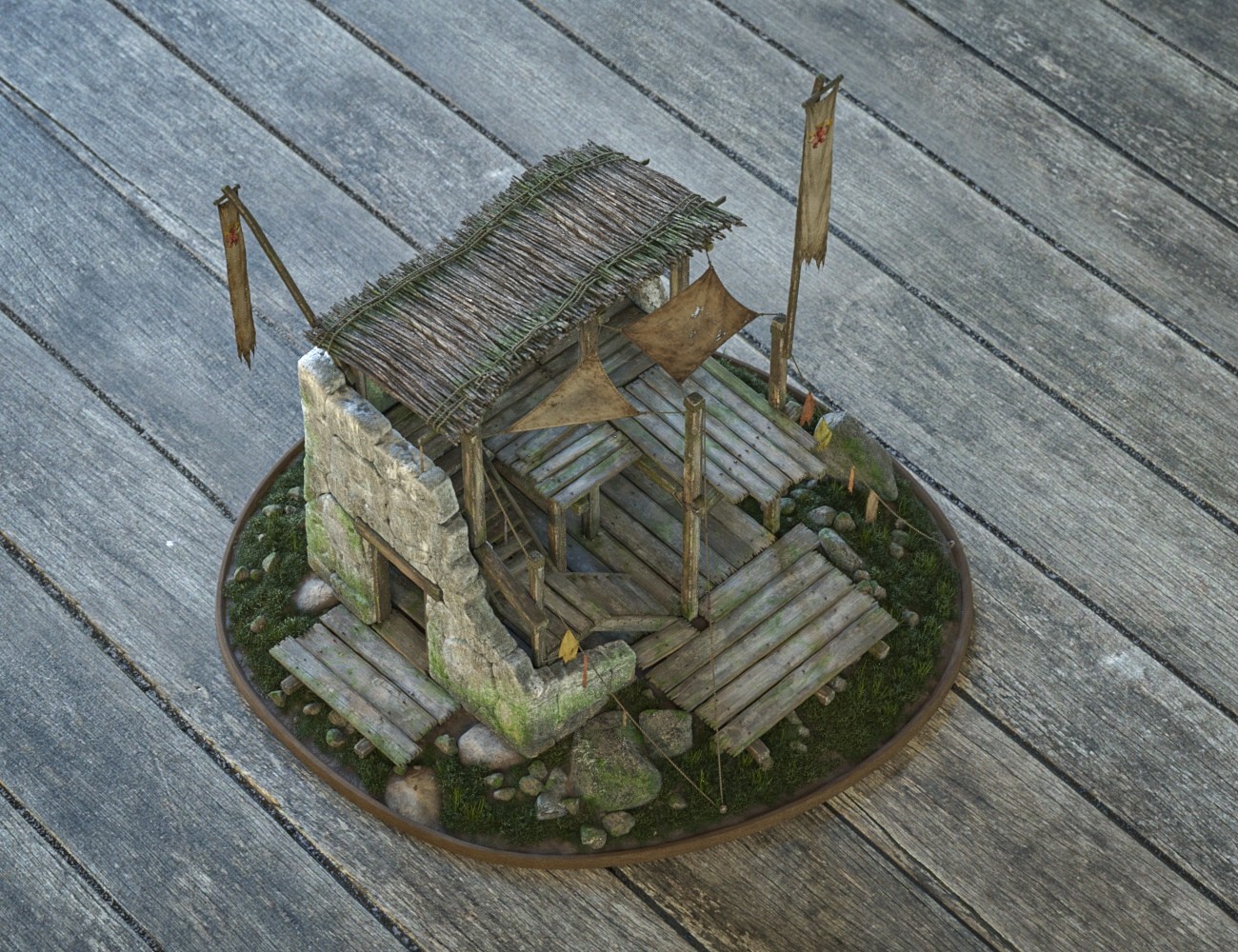 Outpost Ruins by N/A