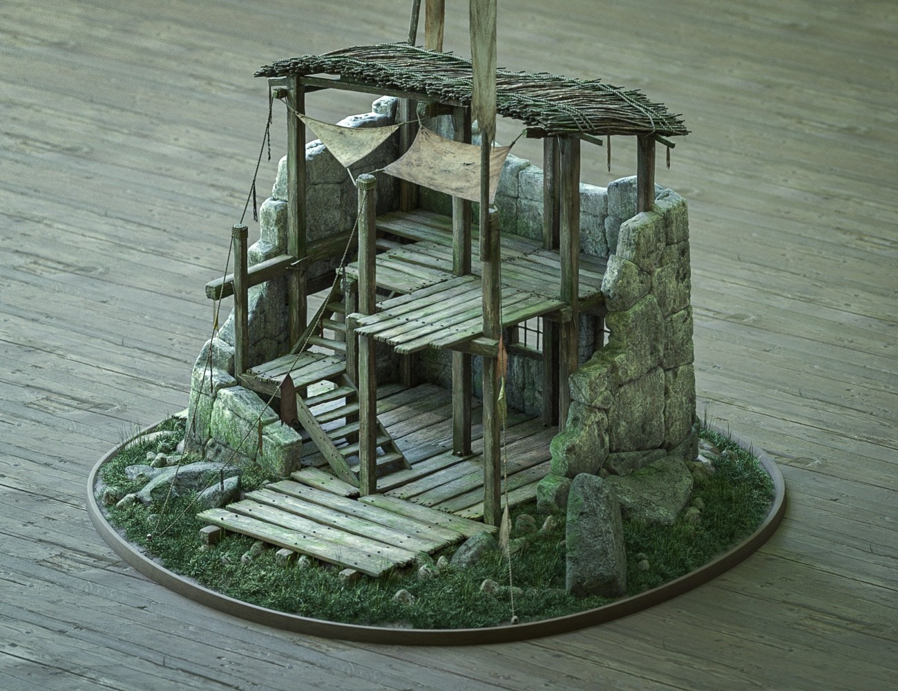 Outpost Ruins by N/A