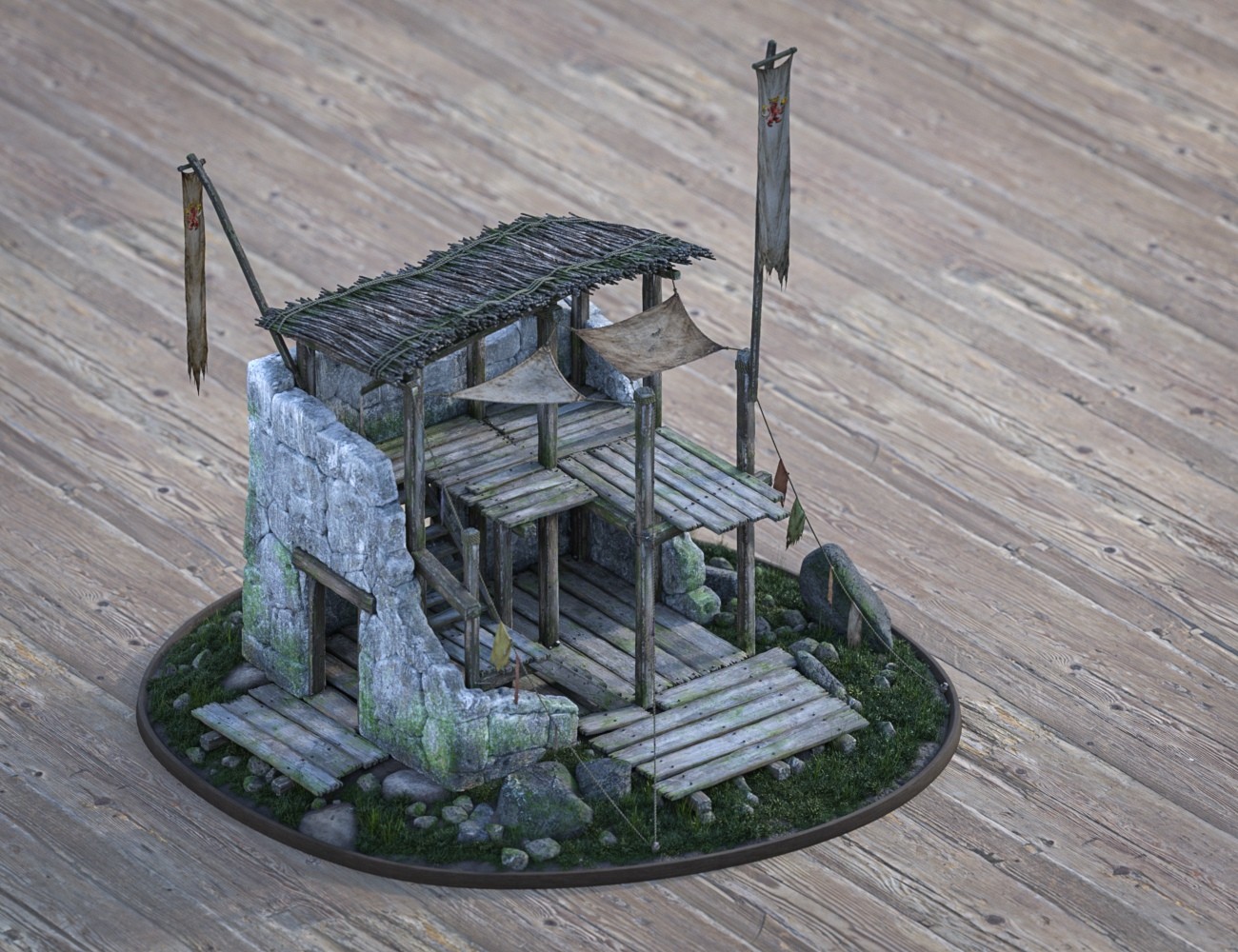Outpost Ruins by N/A