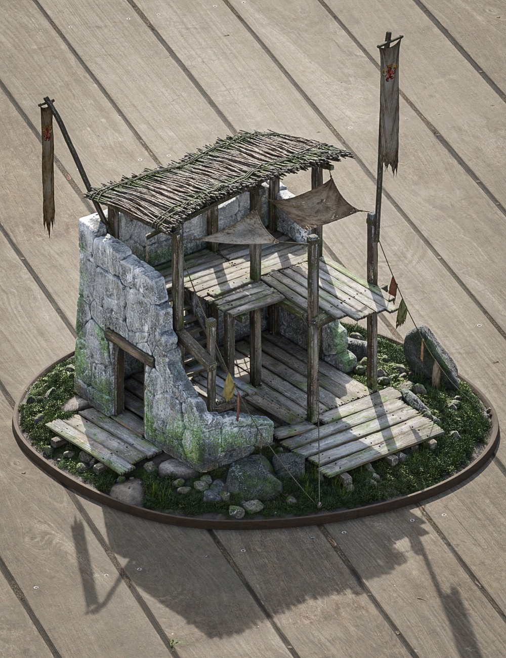 Outpost Ruins by N/A