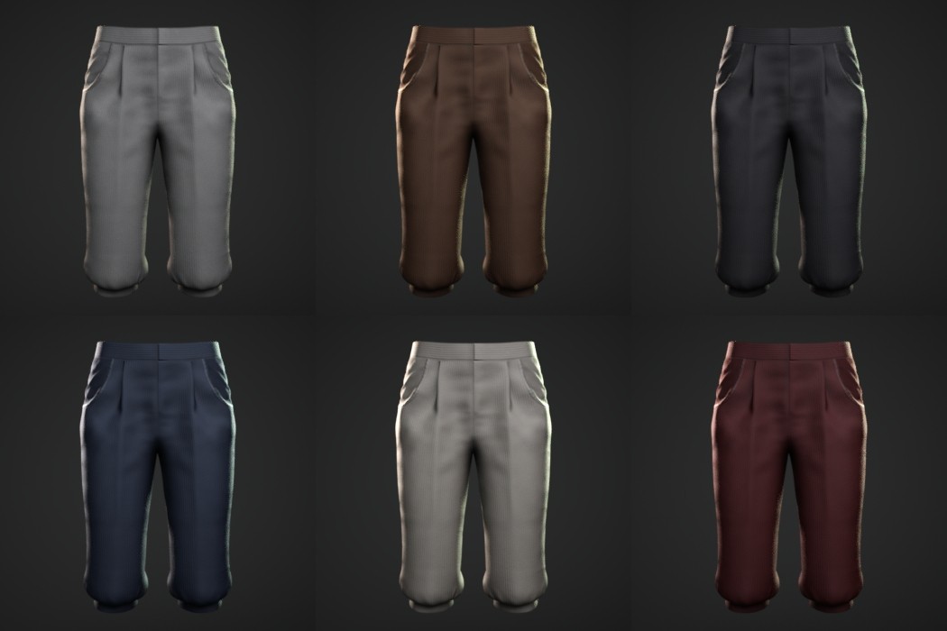 dForce Gothic Long Trousers and Breeches for G8M, G8F, and G9 by N/A
