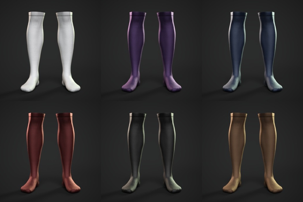 dForce Gothic Long Trousers and Breeches for G8M, G8F, and G9 by N/A