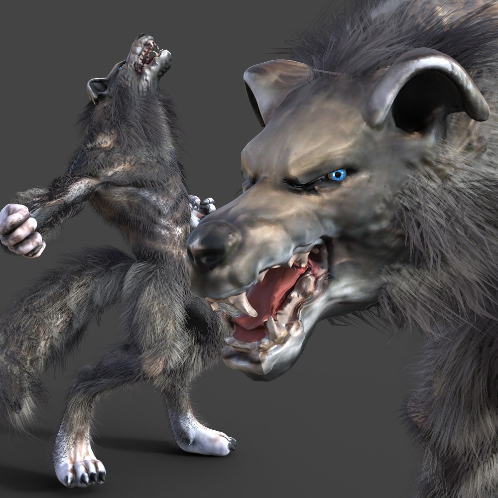 Werewolf for Daz Studio by N/A