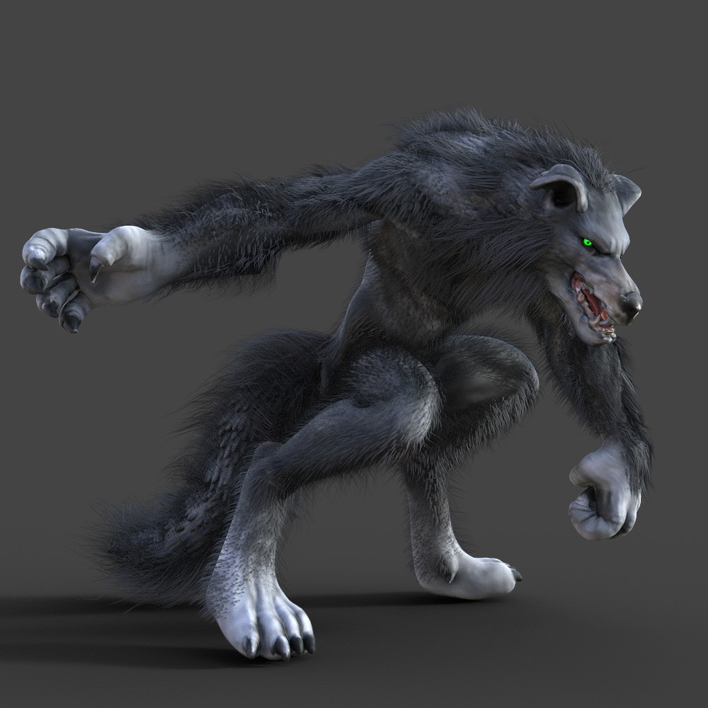 Werewolf for Daz Studio by N/A