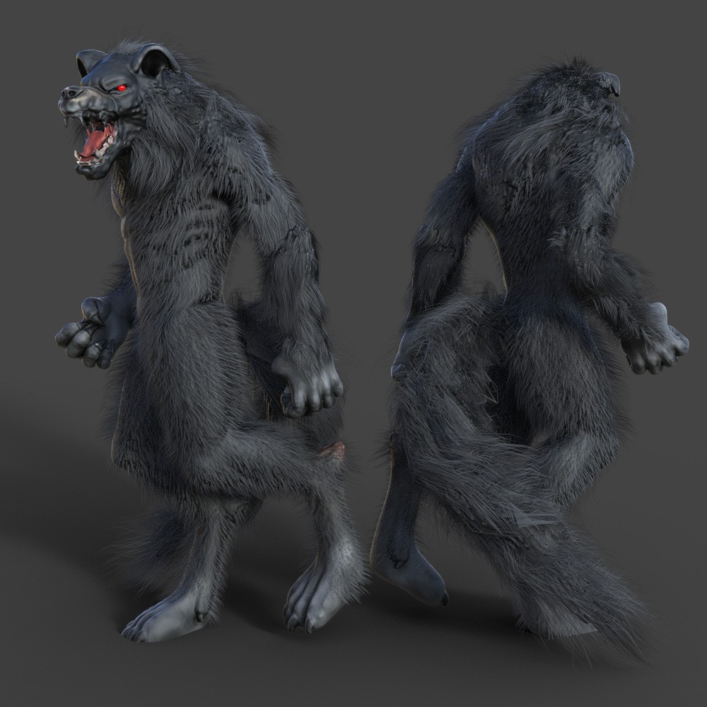 Werewolf for Daz Studio by N/A