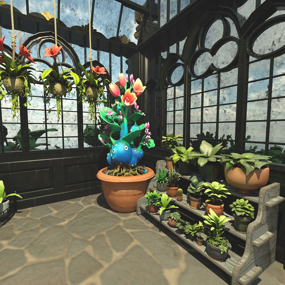Victorian Greenhouse for Daz Studio by N/A