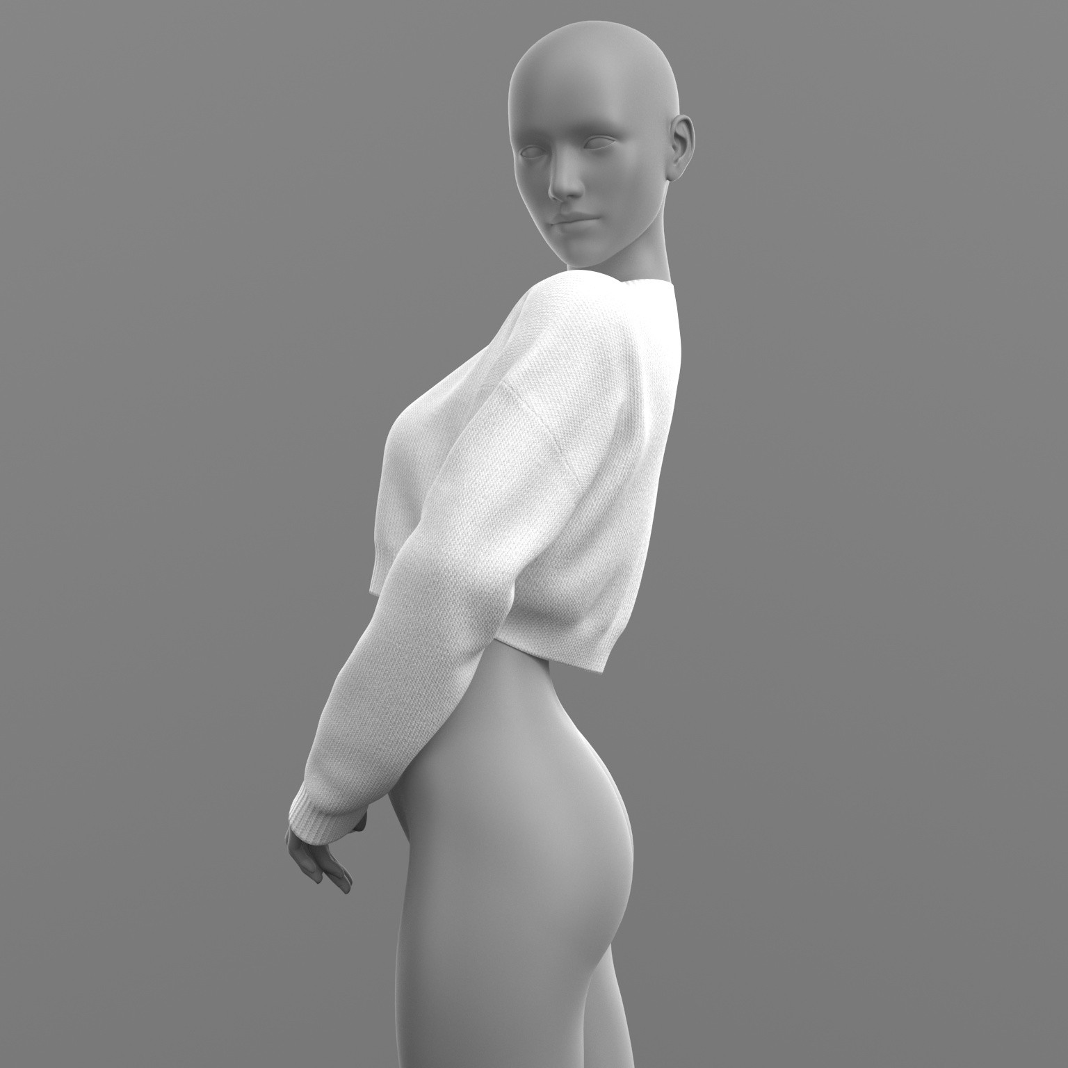 Short Sweater G8 Female by N/A