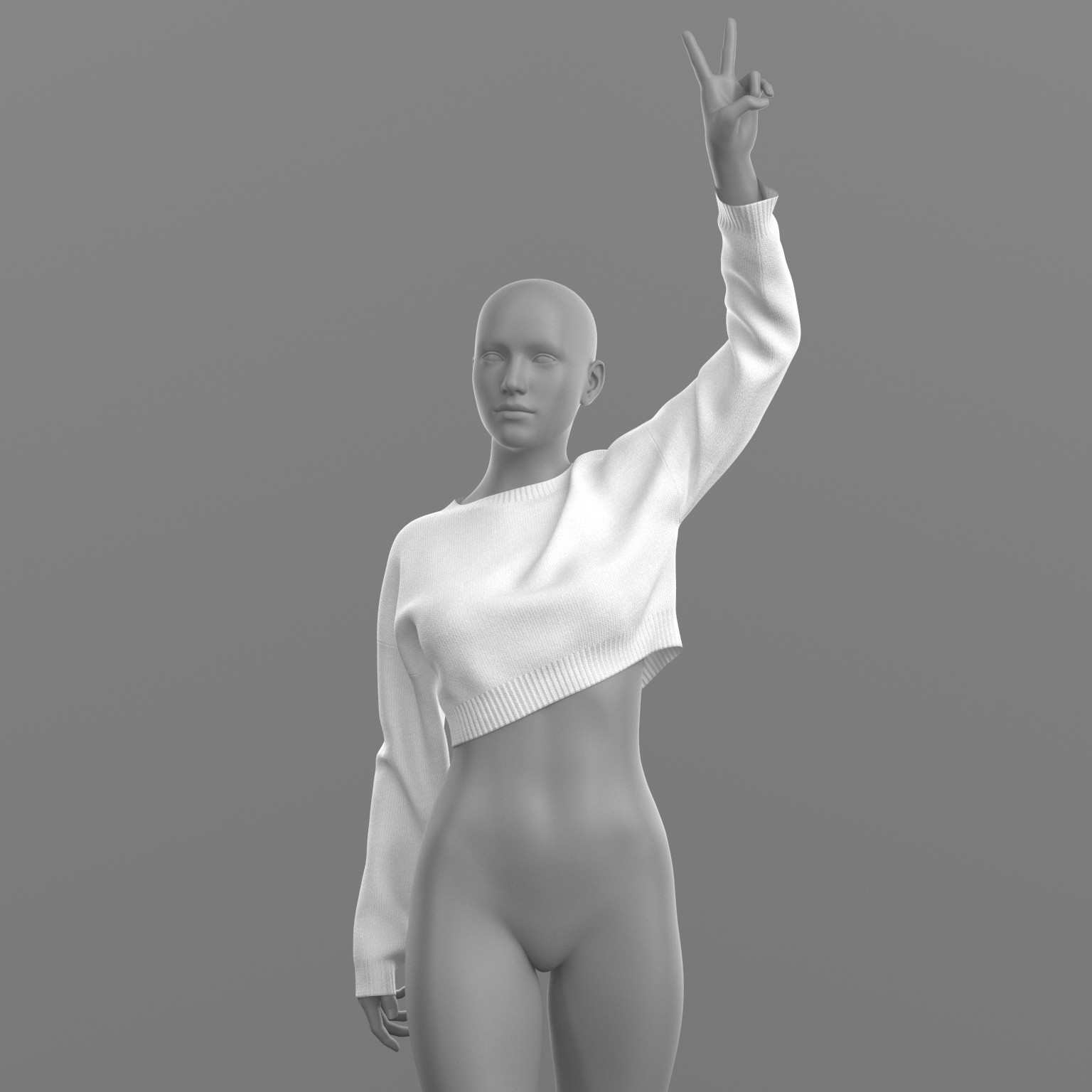 Short Sweater G8 Female by N/A