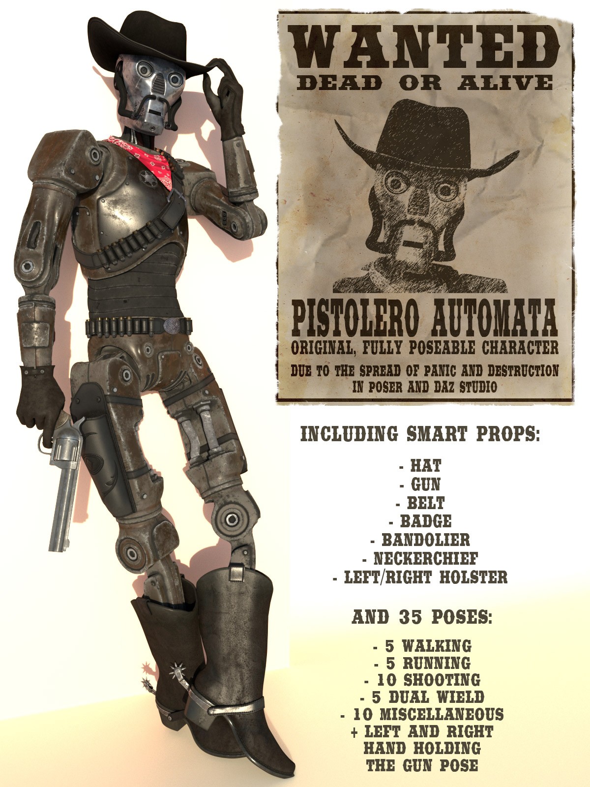 Pistolero Automata by N/A
