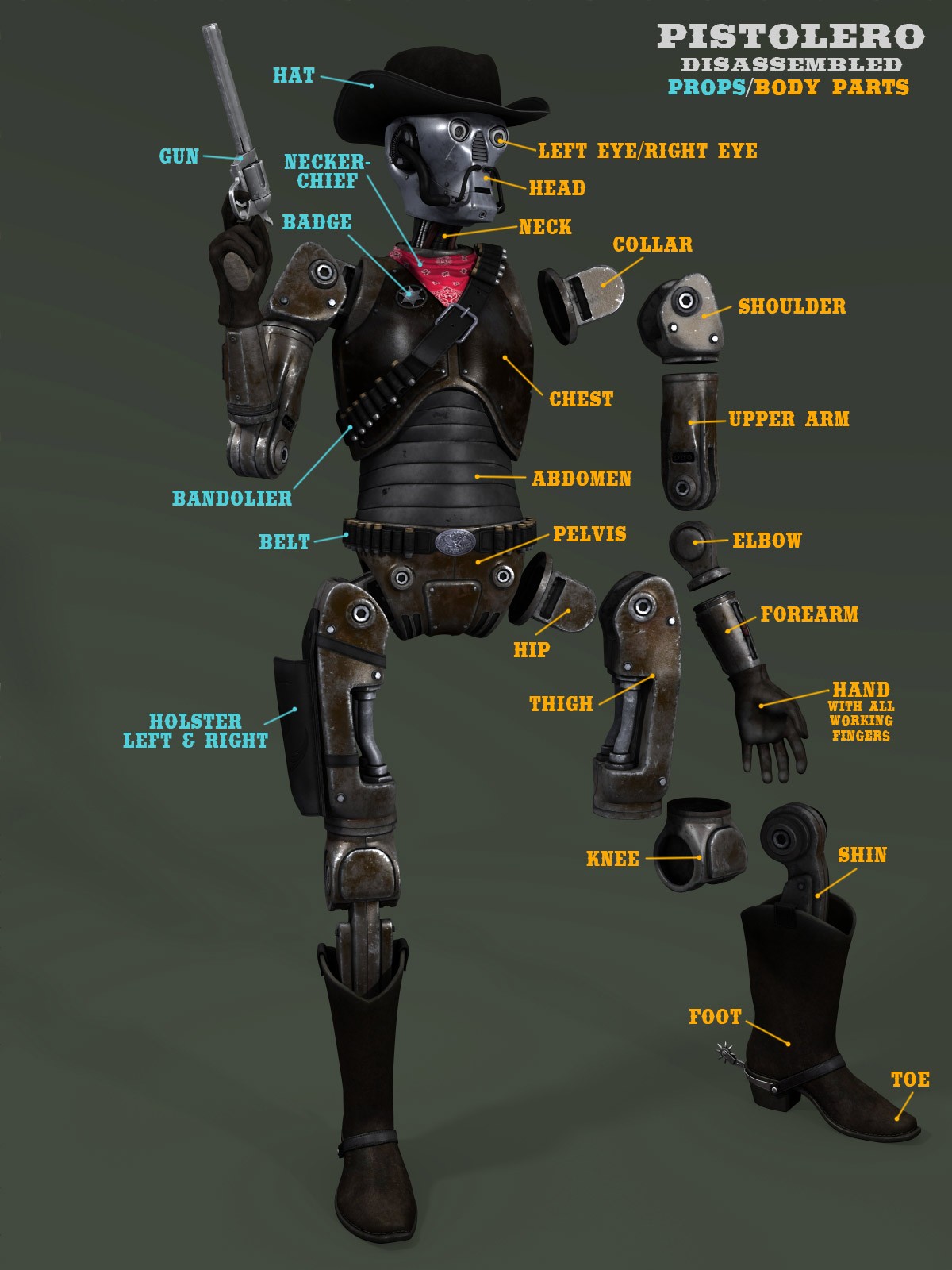 Pistolero Automata by N/A