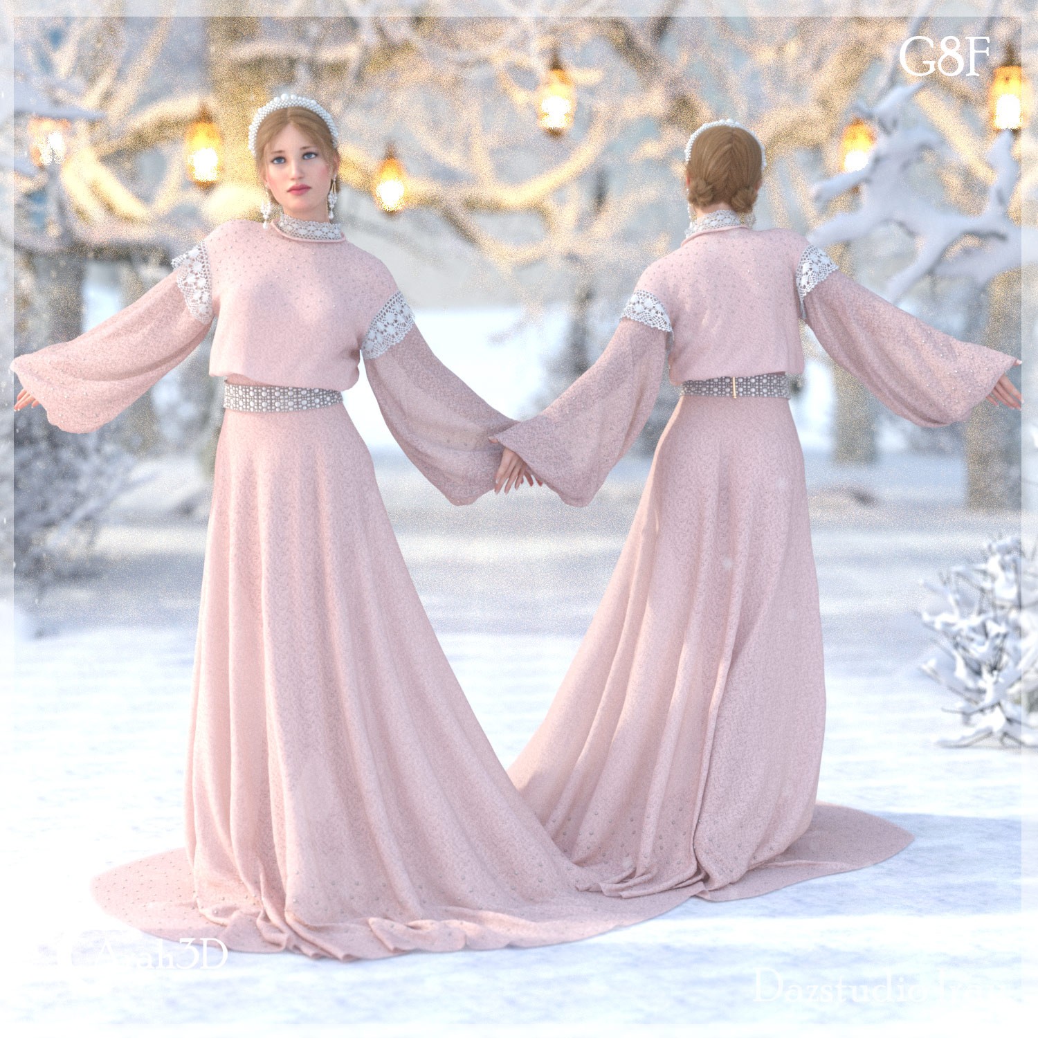 Arah3D Snow Pearl for G8F and G9 by N/A