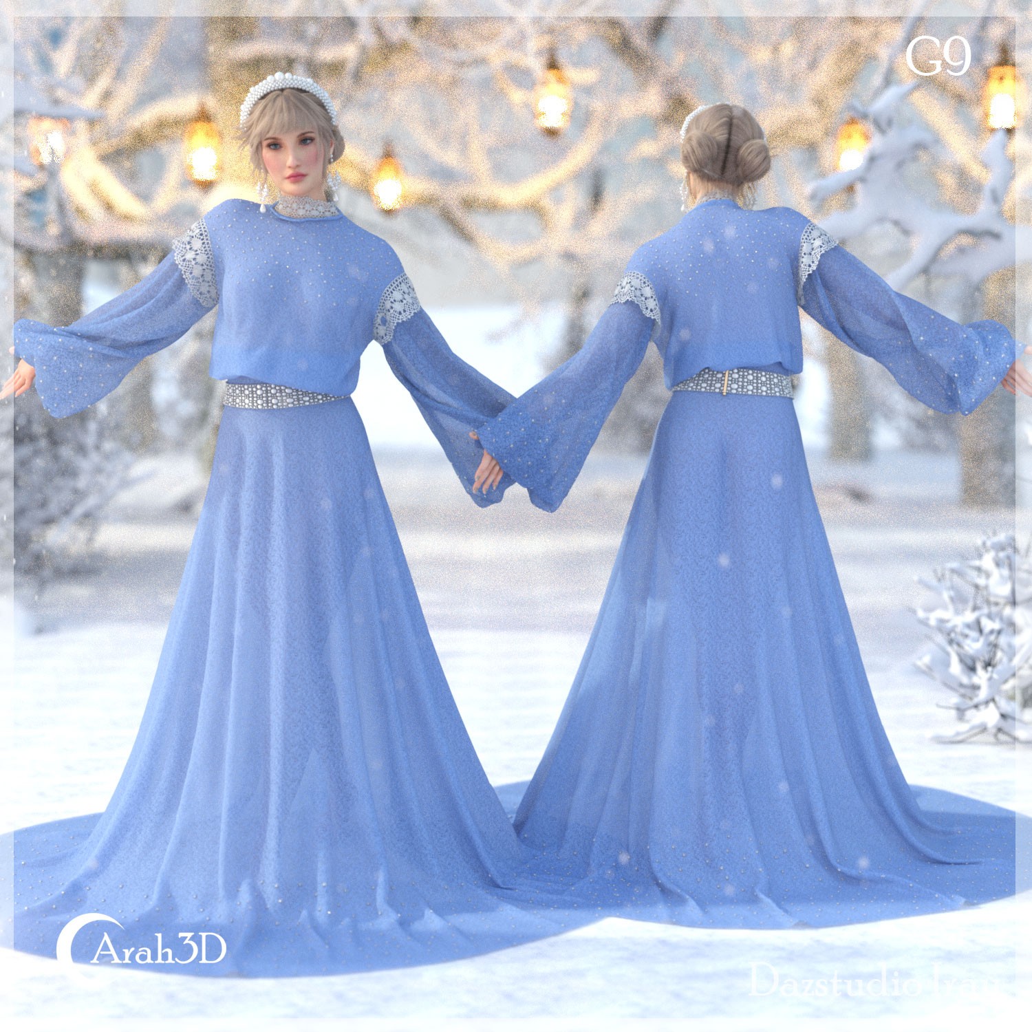 Arah3D Snow Pearl for G8F and G9 by N/A