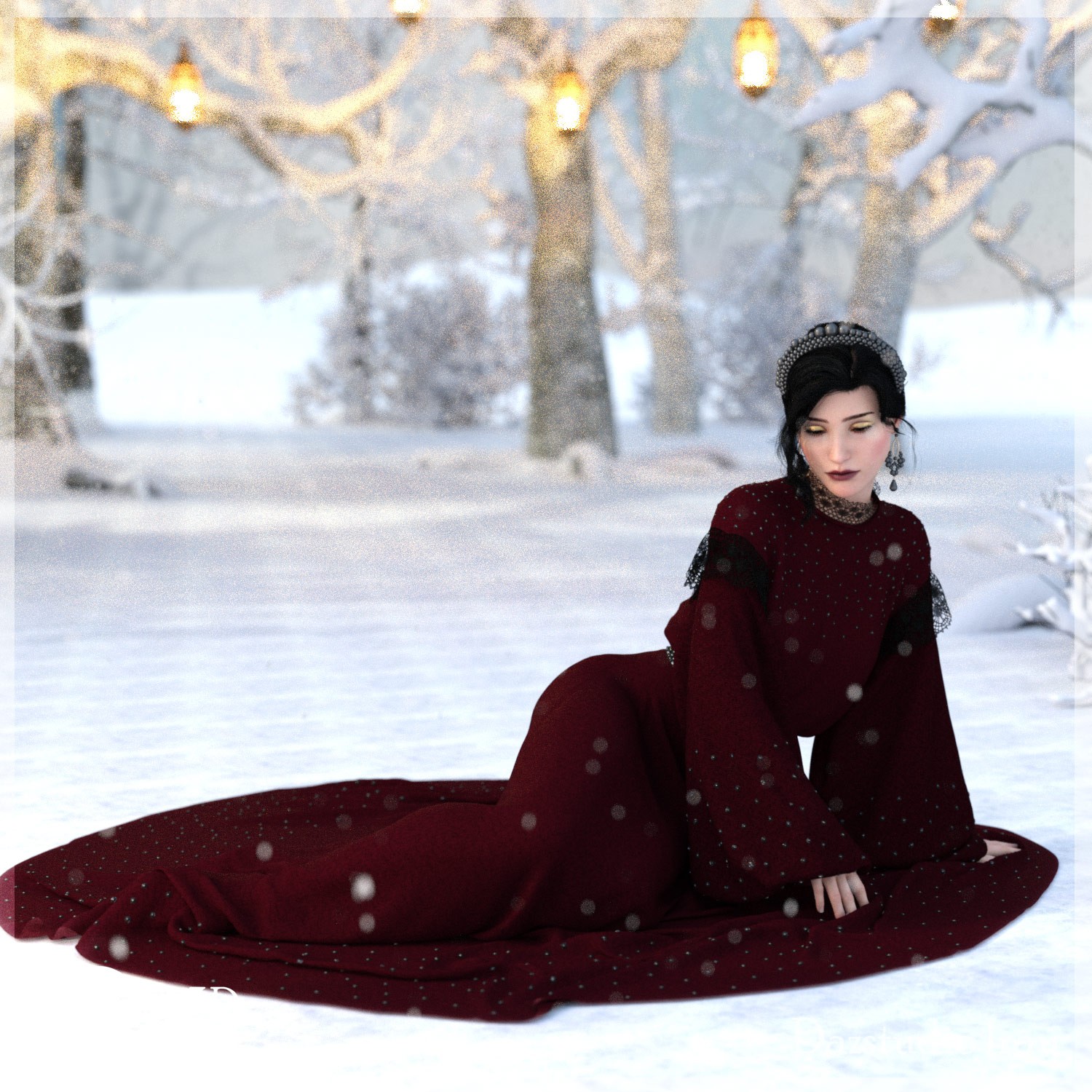 Arah3D Snow Pearl for G8F and G9 by N/A