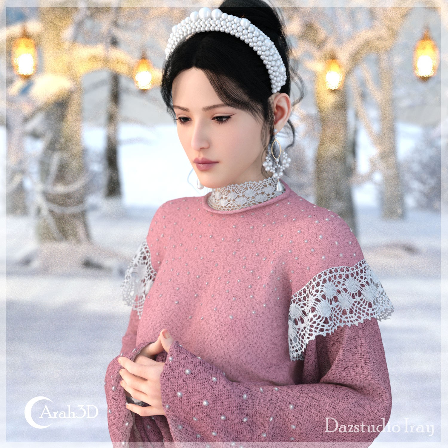 Arah3D Snow Pearl for G8F and G9 by N/A