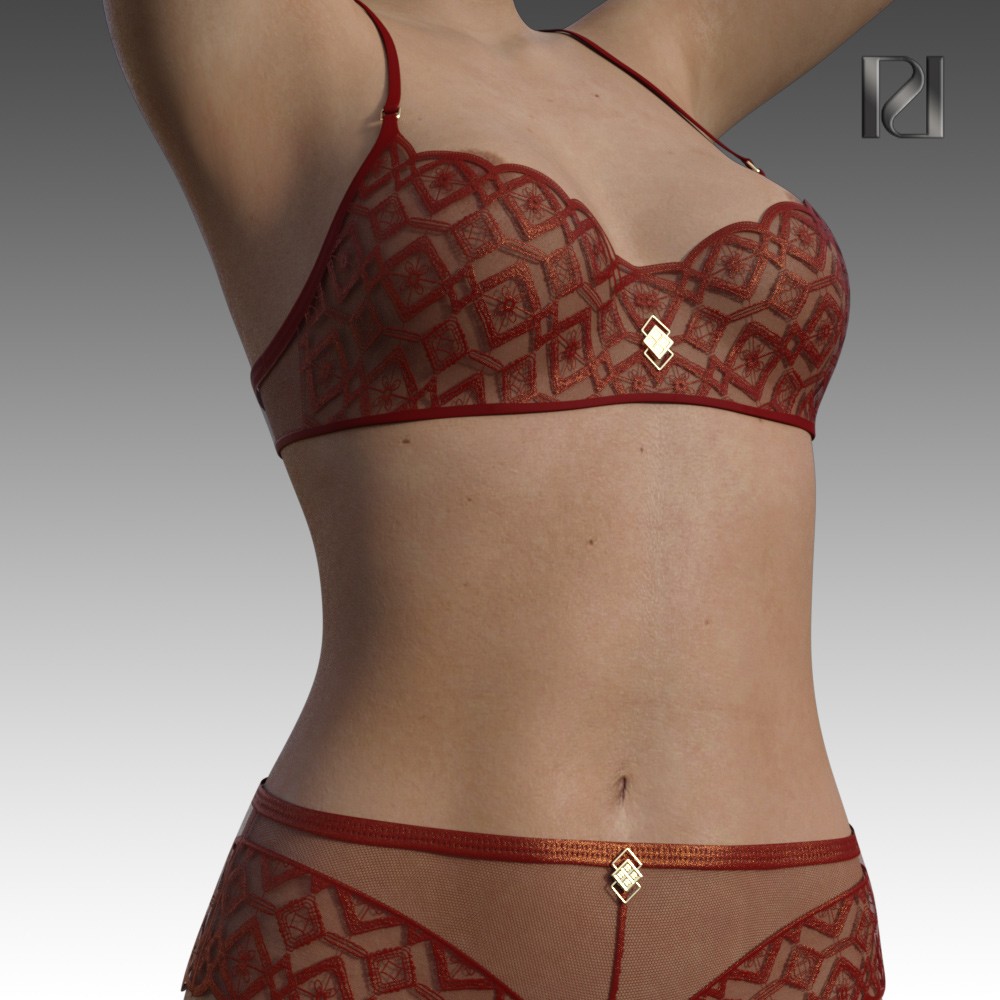 Secret Style 101 - Demi-Cup Bra for G8F, G8.1F by N/A