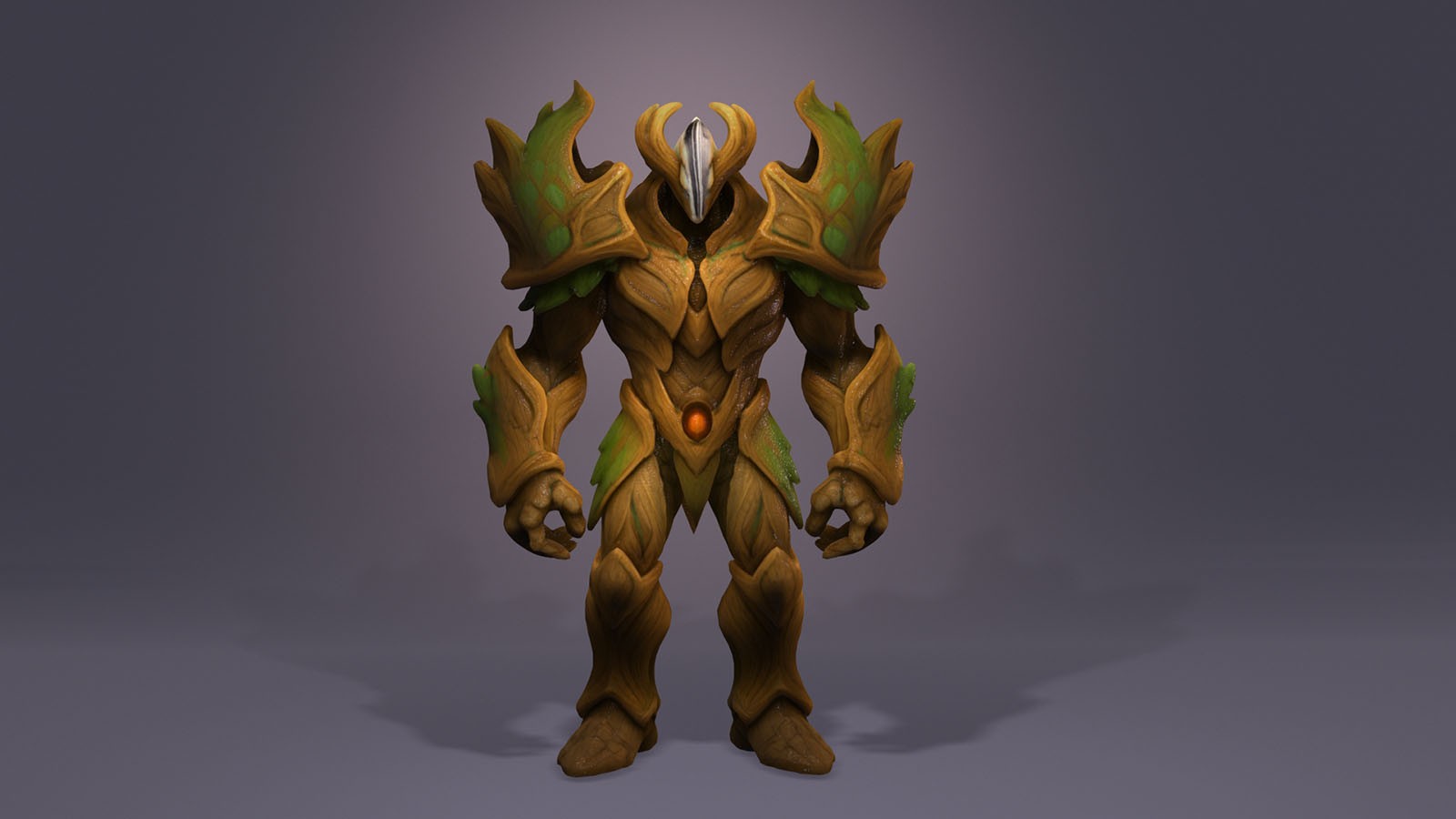 Elderthorn Golem by N/A