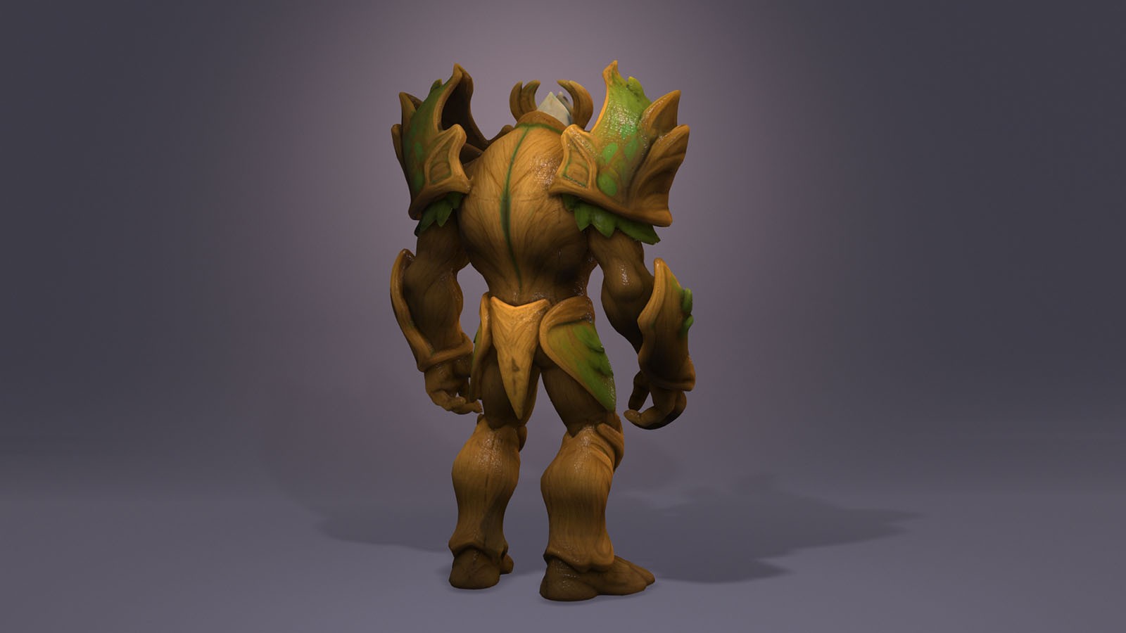 Elderthorn Golem by N/A