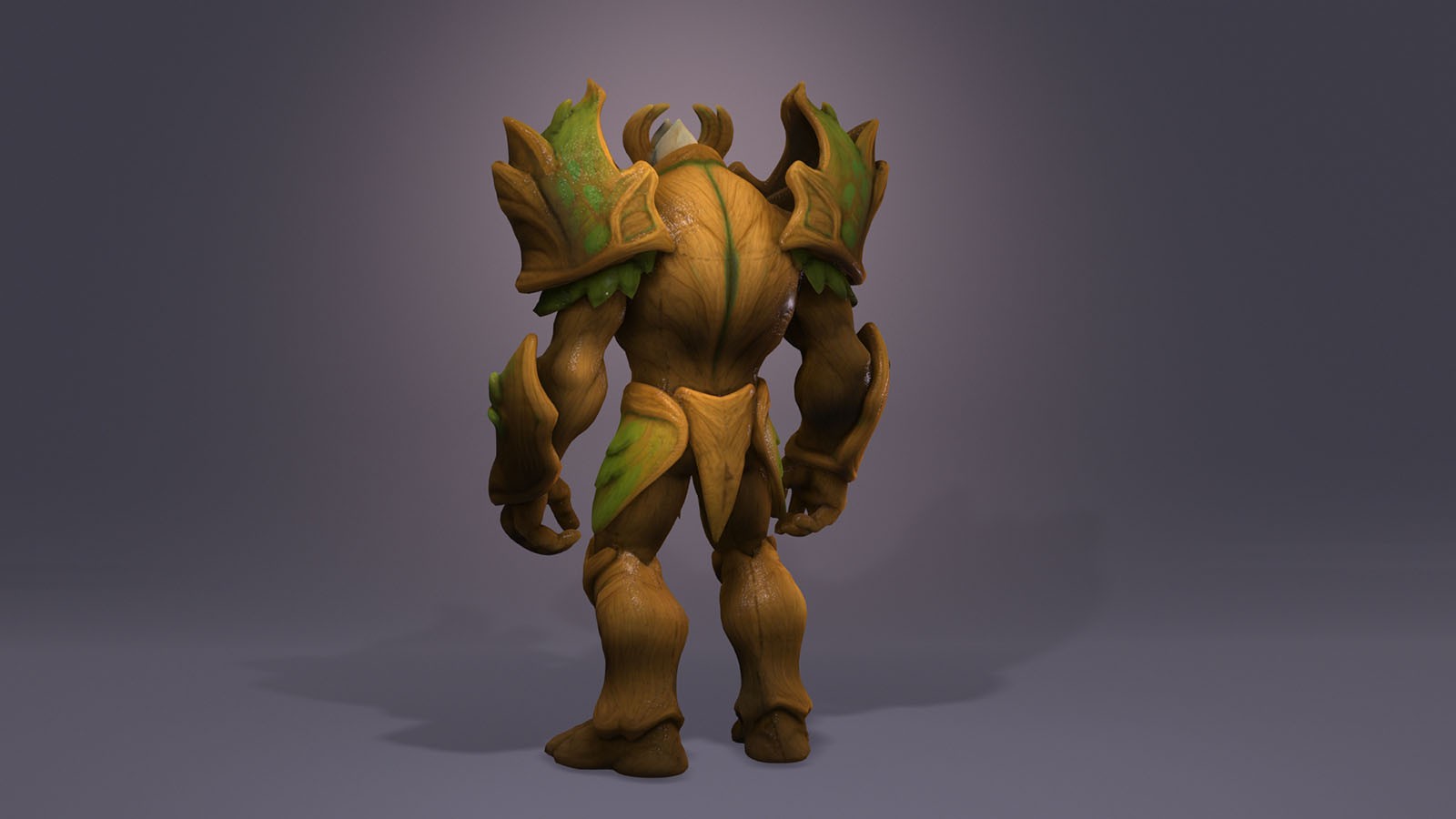 Elderthorn Golem by N/A