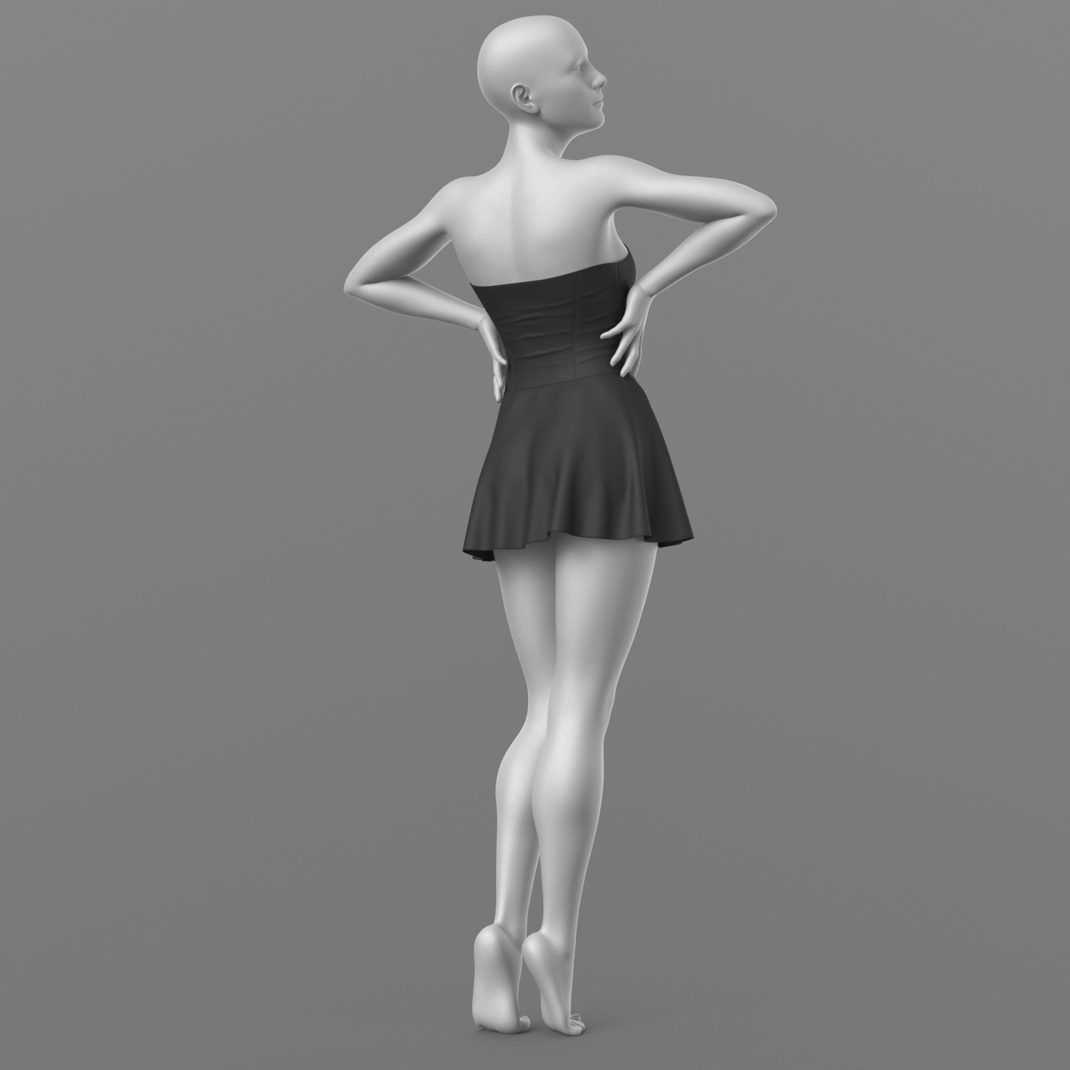 Corset Dress G8 Female by N/A