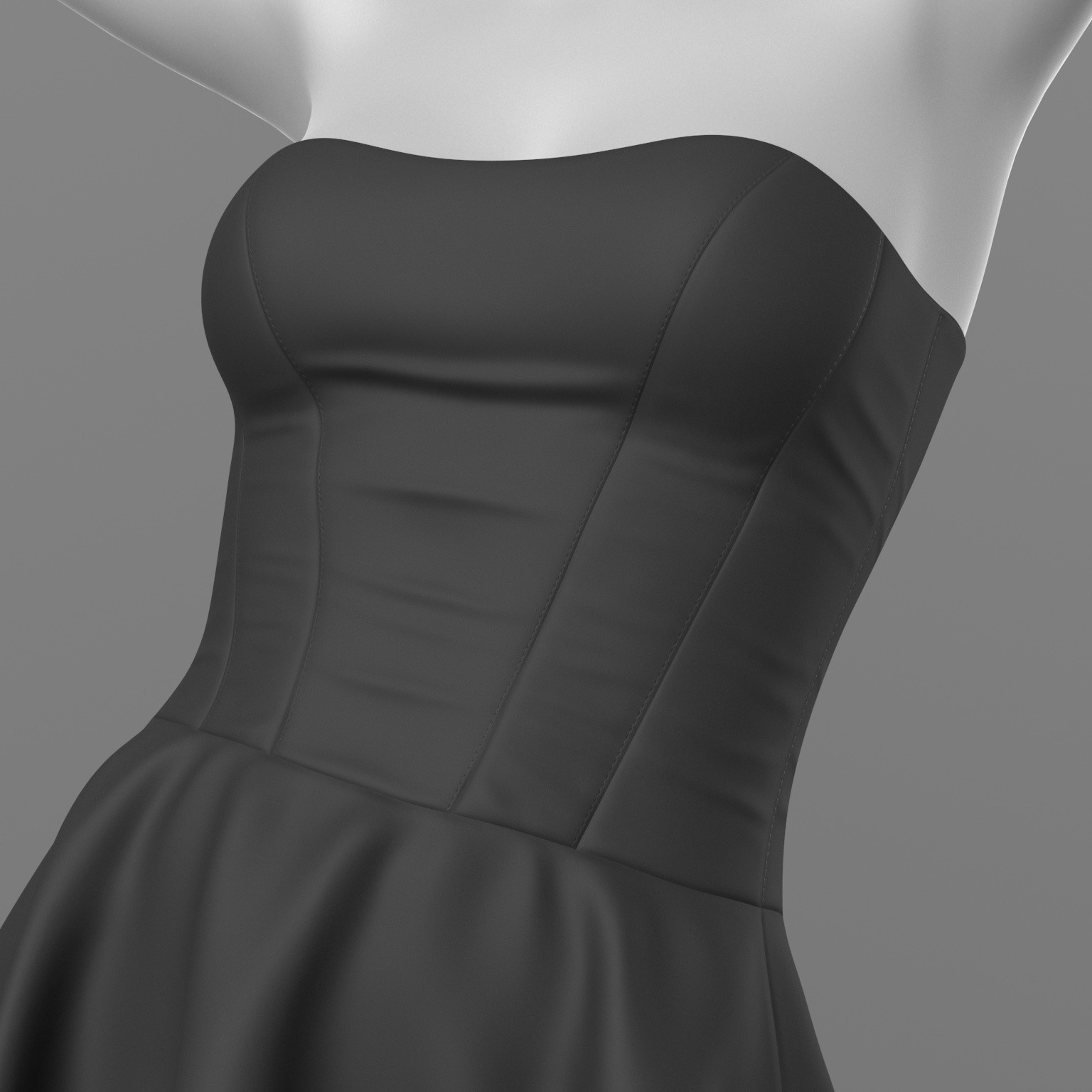 Corset Dress G8 Female by N/A