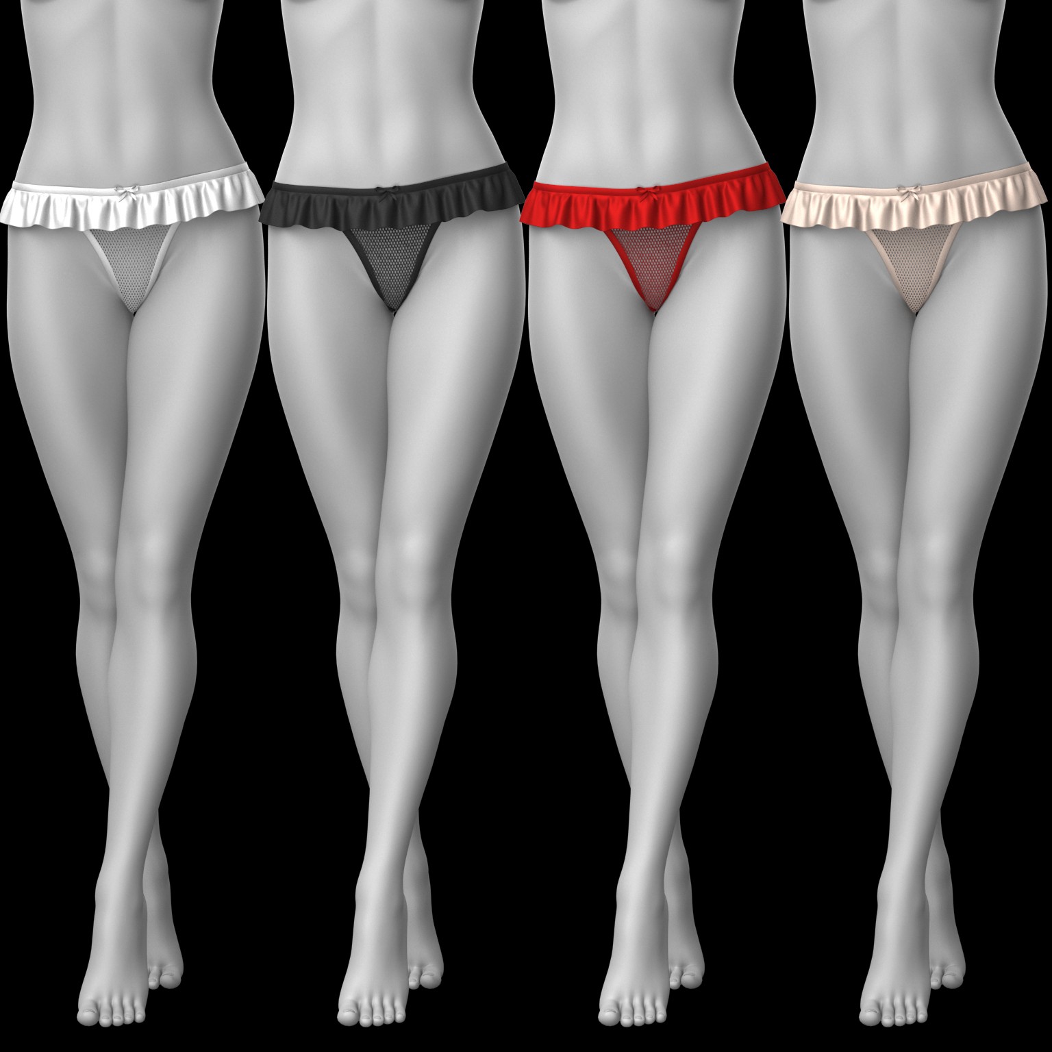 Panties Flouncy 2v G8 Female by N/A