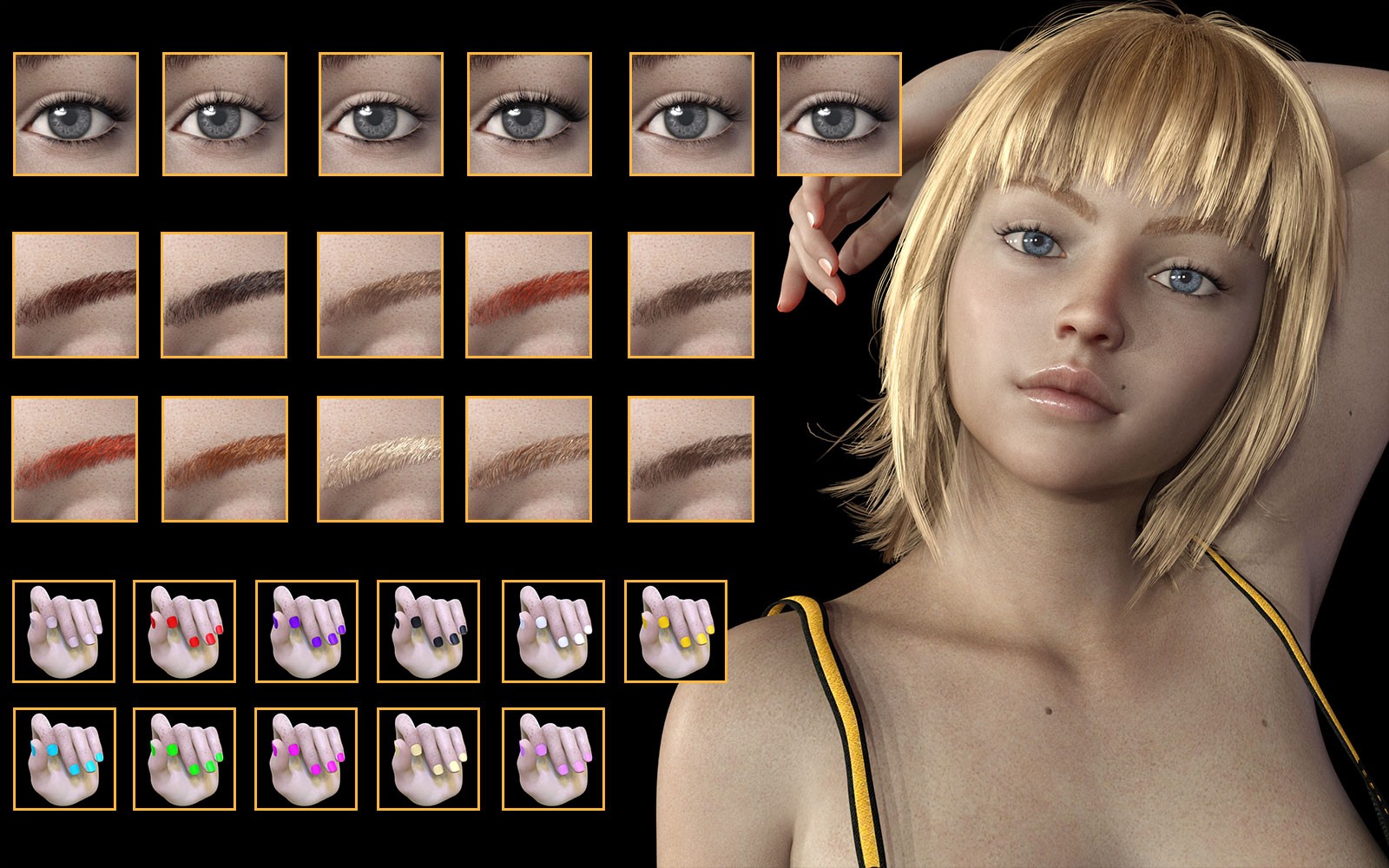 Samantha for Genesis 8 Females by N/A