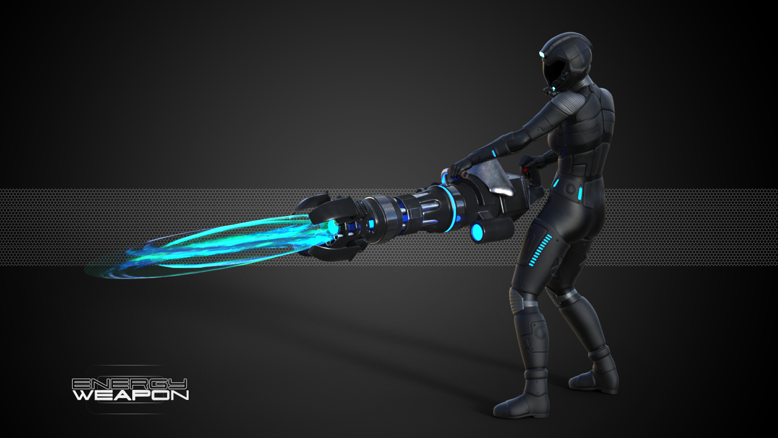 Sci-fi Energy Weapon by N/A