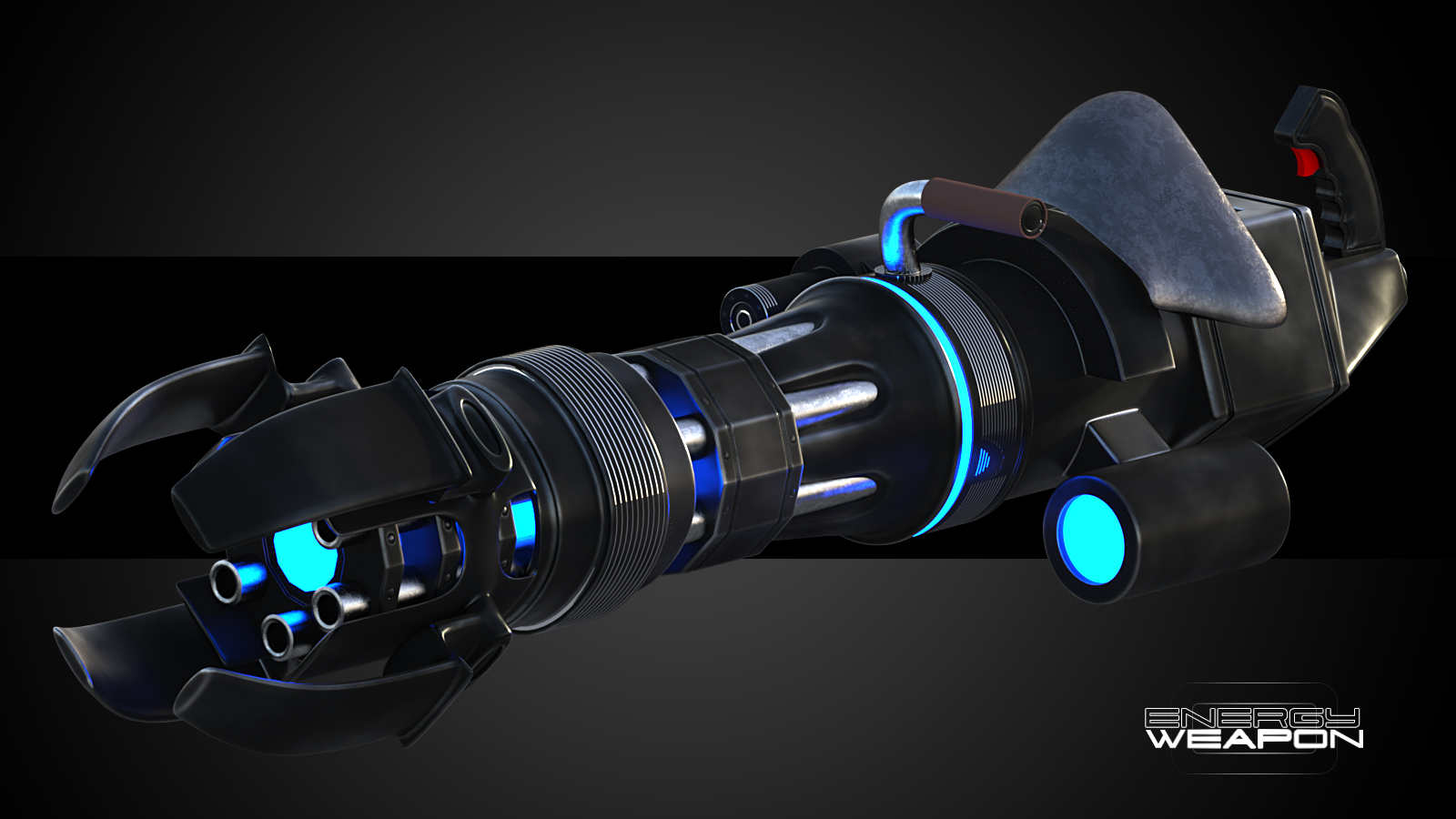 Sci-fi Energy Weapon by N/A