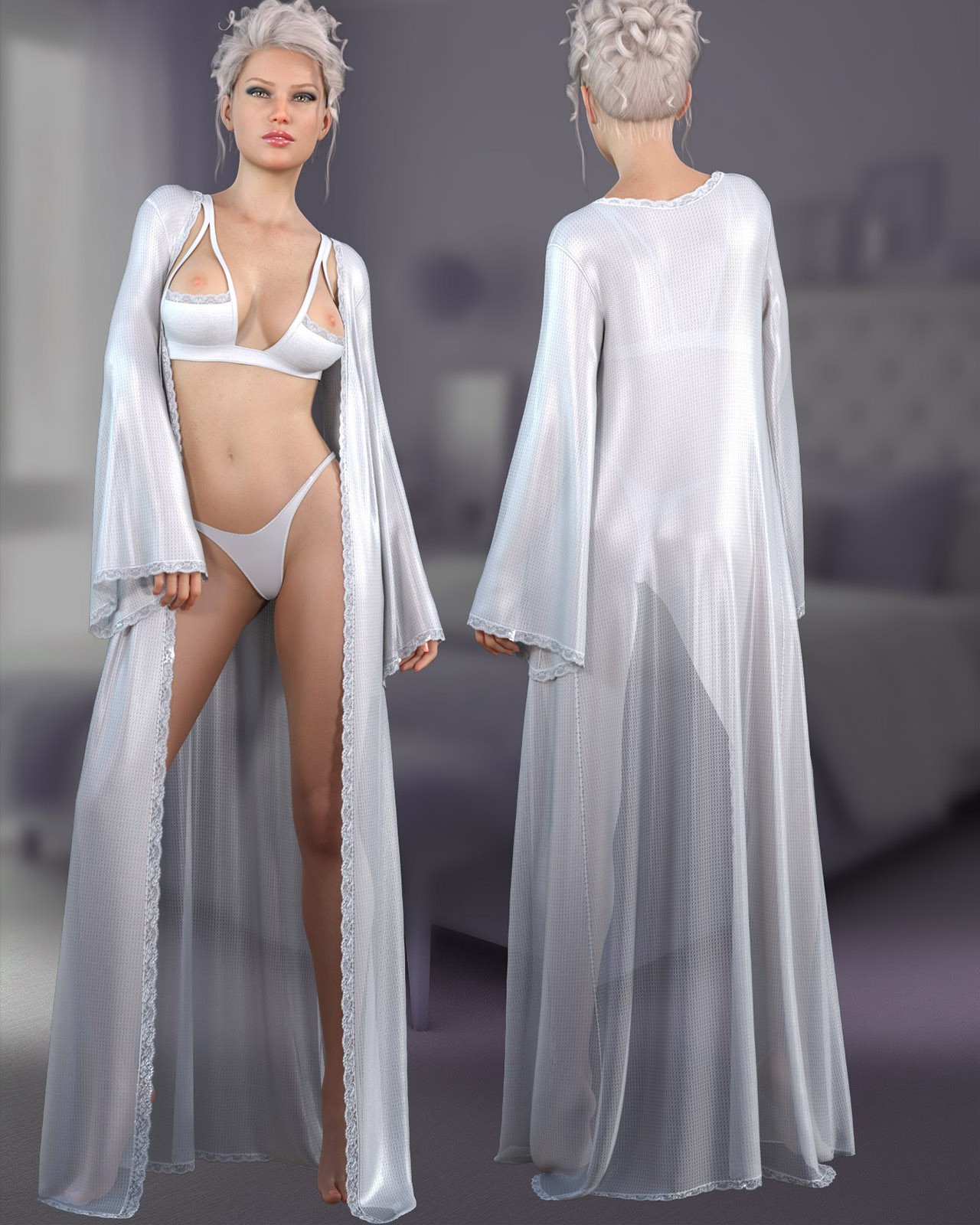 dforce - Passion Fire Lingerie - Genesis 8 by N/A