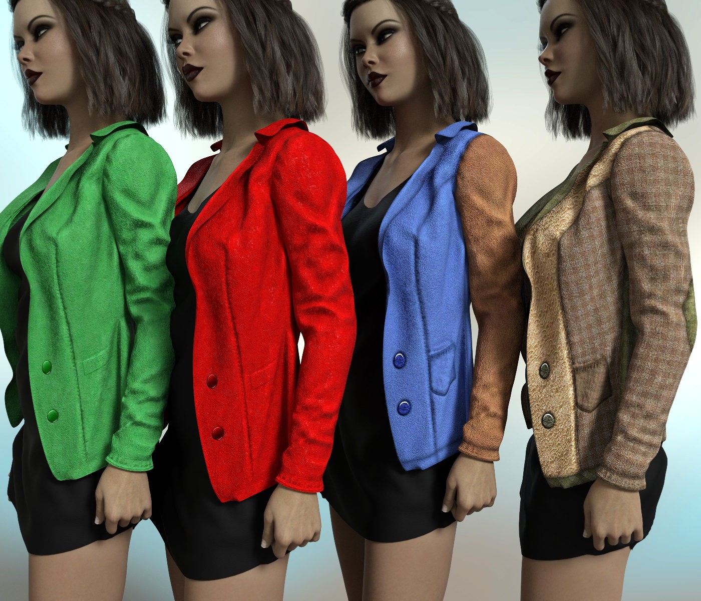 Stylezz - Apex Open Blazer G8F by N/A