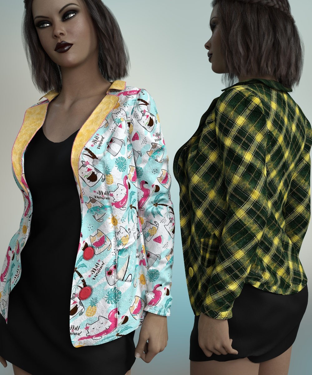 Stylezz - Apex Open Blazer G8F by N/A