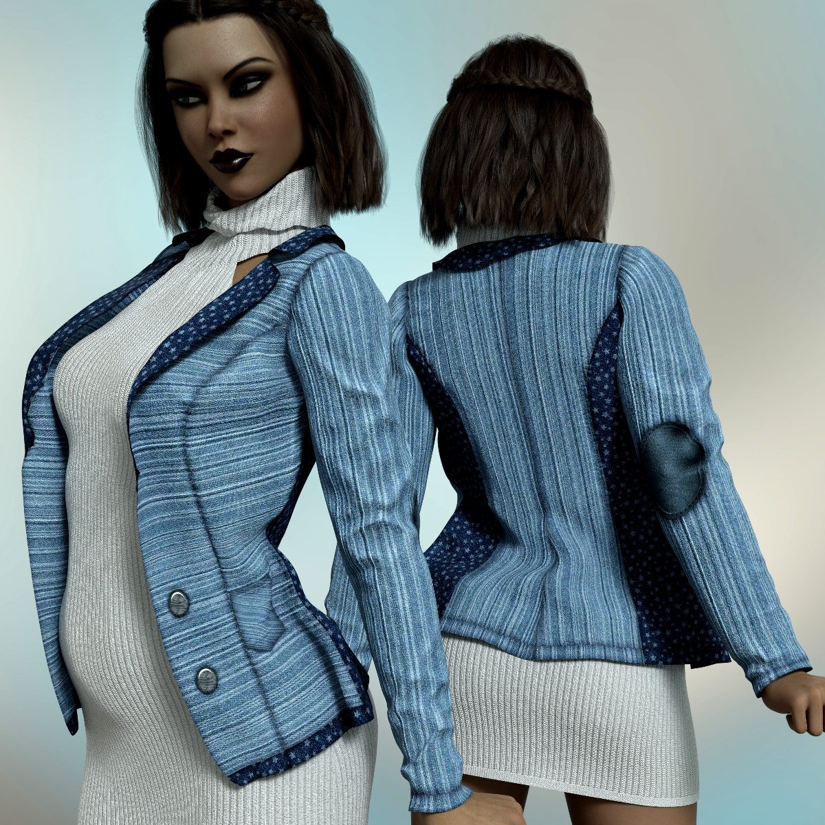Stylezz - Apex Open Blazer G8F by N/A