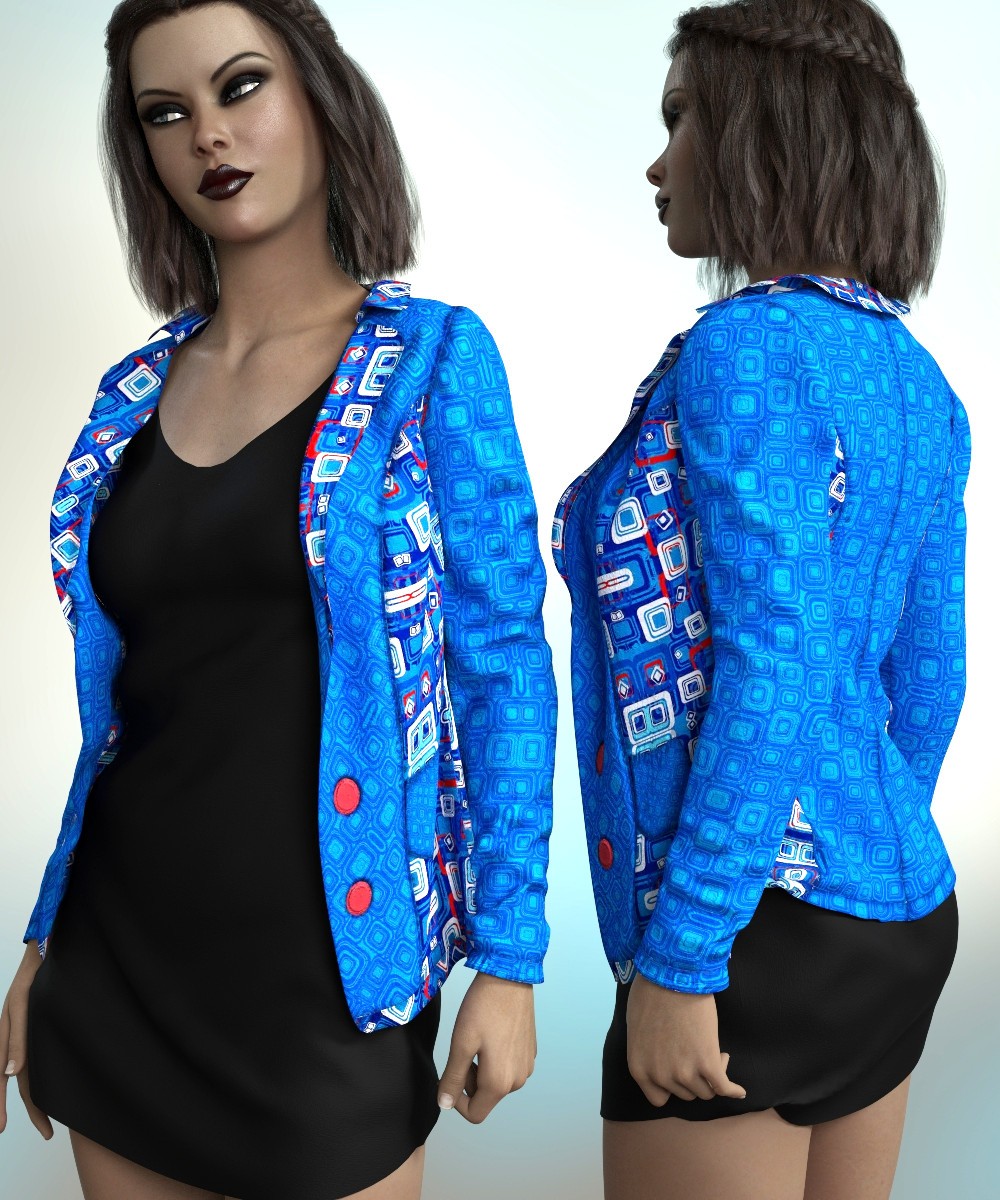 Stylezz - Apex Open Blazer G8F by N/A