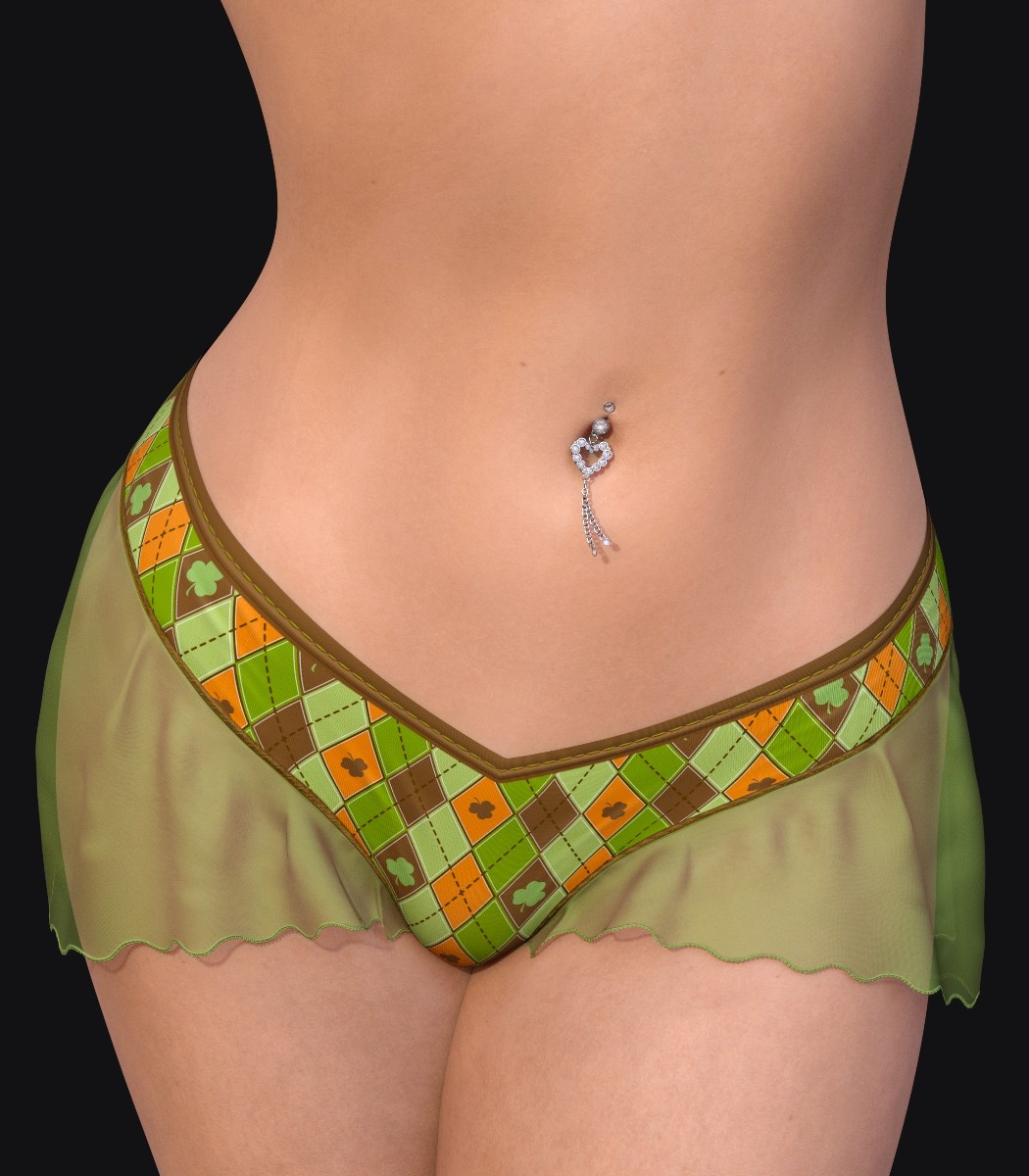 Private Moments: dForce Butterfly Panties for Genesis 8,8.1 Female, Genesis 9 by N/A